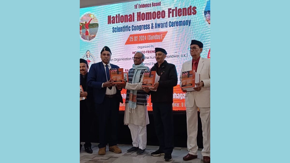 Dr. Bhaskar Sharma Achieved Outstanding Success by Unveiling the World's Largest Homeopathy Book